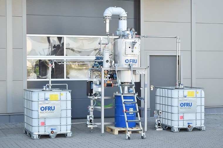 Sistema de recuperación de disolventes ASC-150 para máquinas de impresión flexográfica Sistema de recuperación de disolventes ASC-150 para máquinas de impresión flexográfica