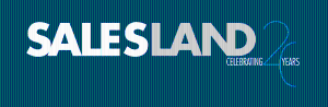 Logotipo Salesland 20 aniversario