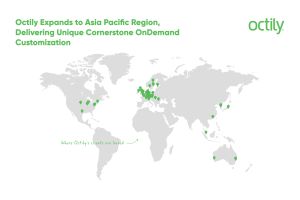 Octily se expande a la región Asia-Pacífico, ofreciendo una personalización única de Cornerstone OnDemand