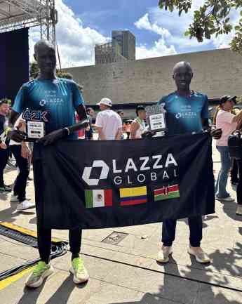 Lazza Global conquista la Maratón Medellín 2025