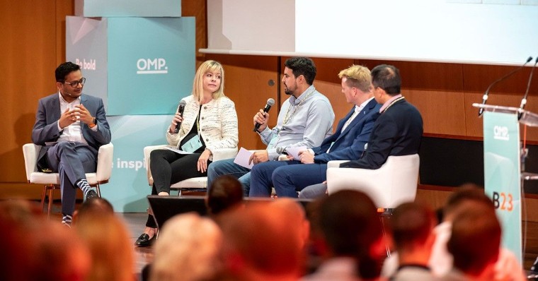 Líderes de Fortune 500 en la conferencia de OMP Líderes de Fortune 500 en la conferencia de OMP